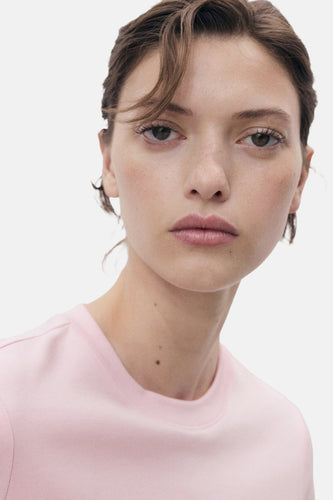 T-shirt à manches courtes - rose - MANGO