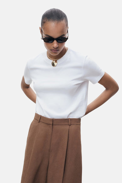 T-shirt à manches courtes - blanc