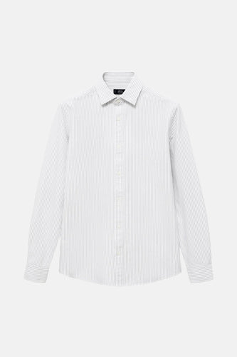 Chemise à manches longues - blanc
