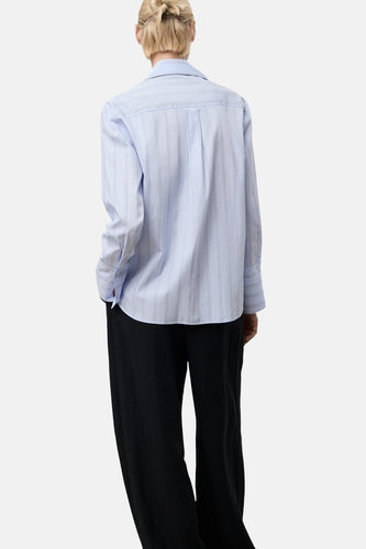 Chemise à manches longues - Bleu