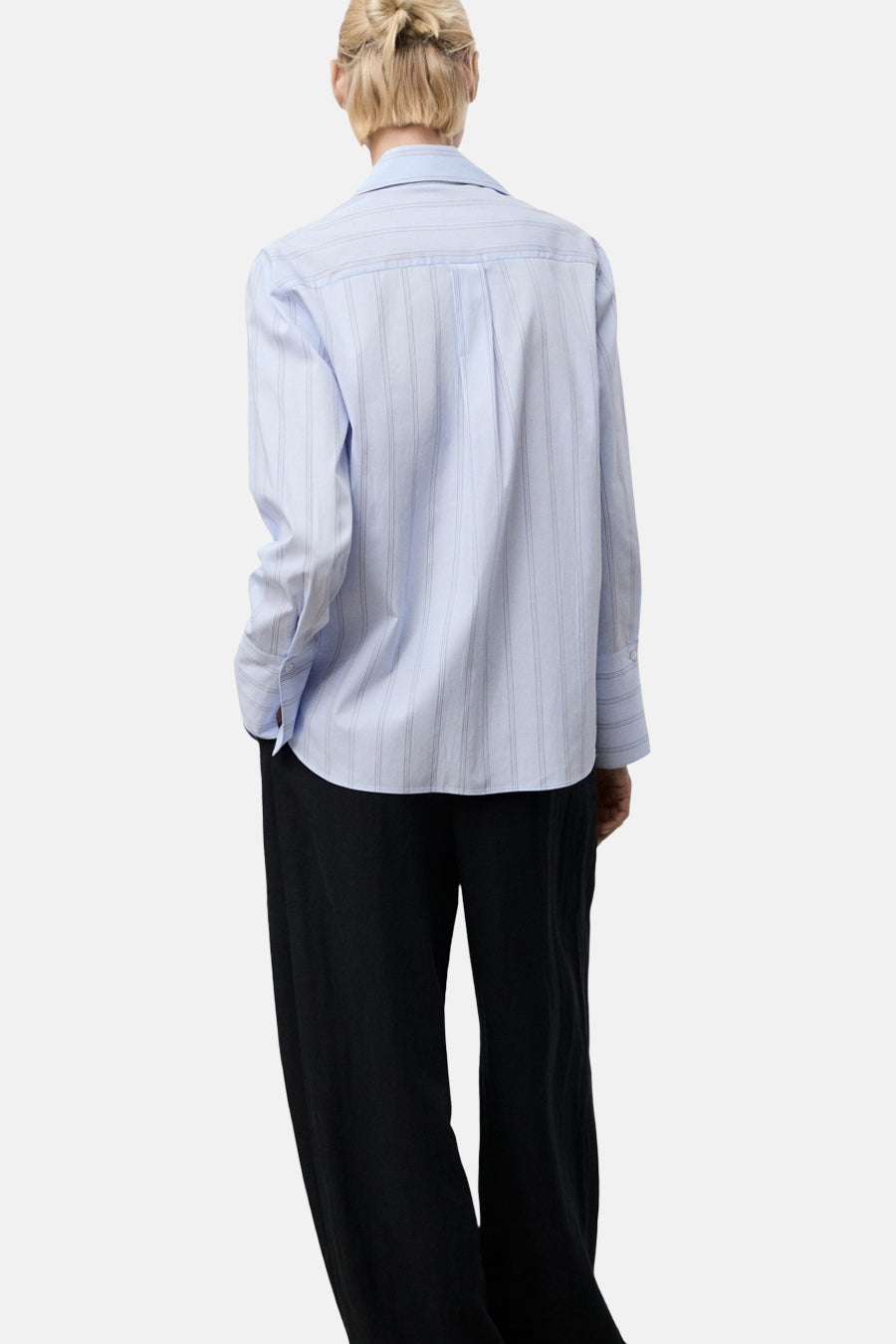 Chemise à manches longues - Bleu