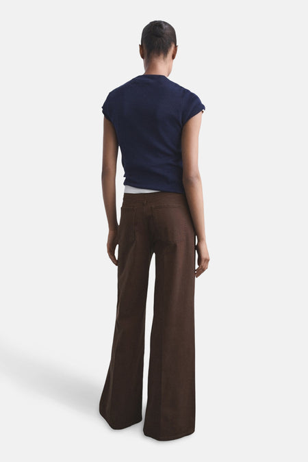 Jeans coloré - brun