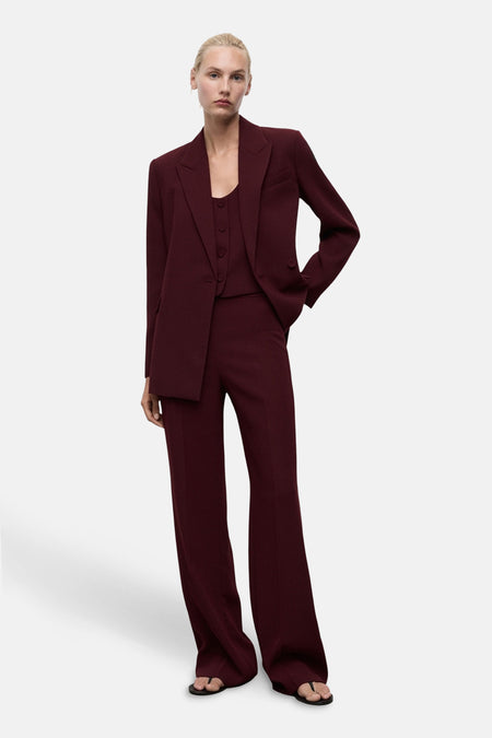 Pantalon de costume Bordeaux - MANGO