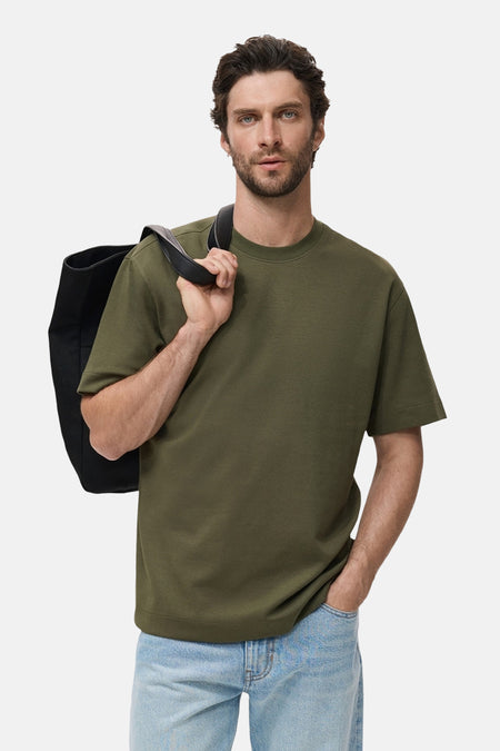 T-shirt à manches courtes - kahki