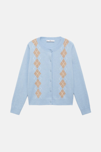 Gilet - bleu - MANGO - 5