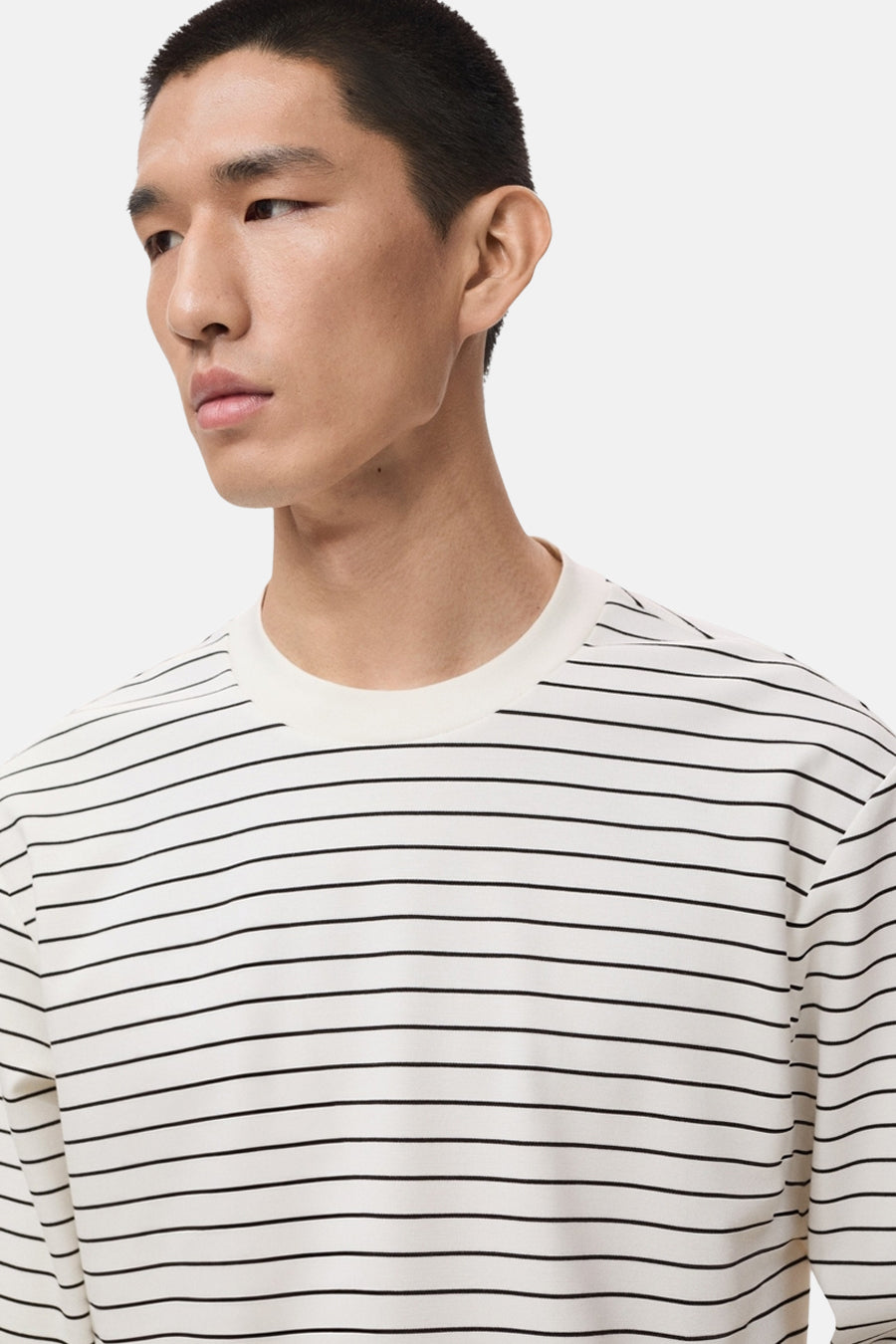 T-shirt à manches longues - Blanc - MANGO