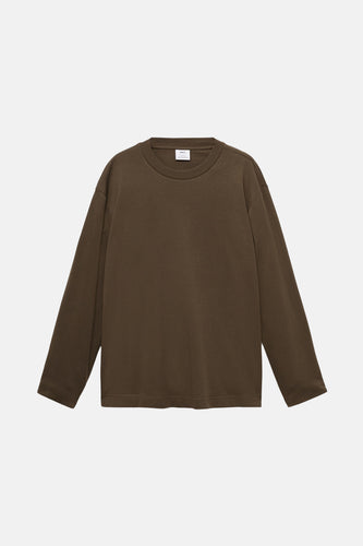 T-shirt à manches longues - kahki - MANGO - 5