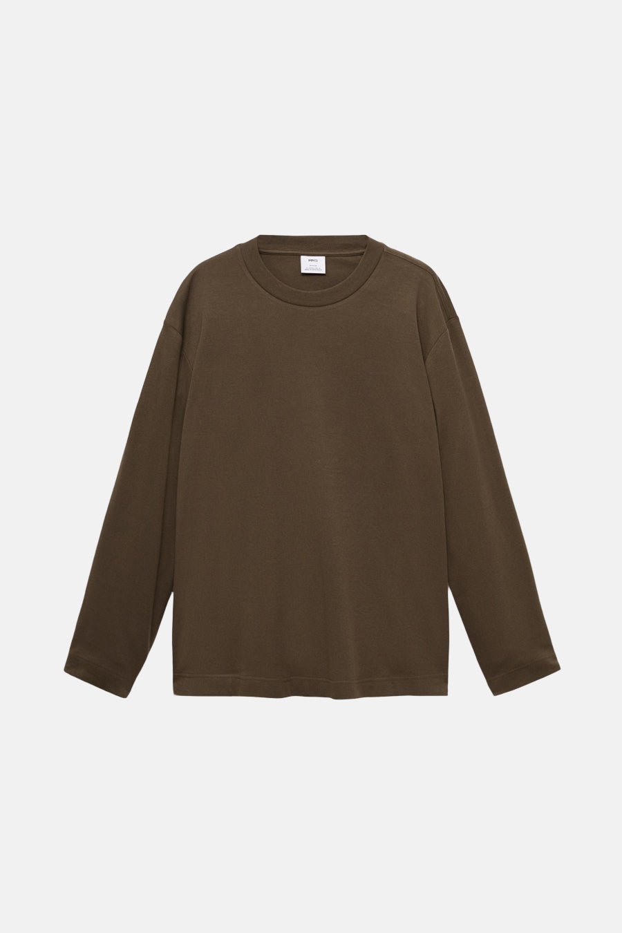 T-shirt à manches longues - kahki - MANGO - 5