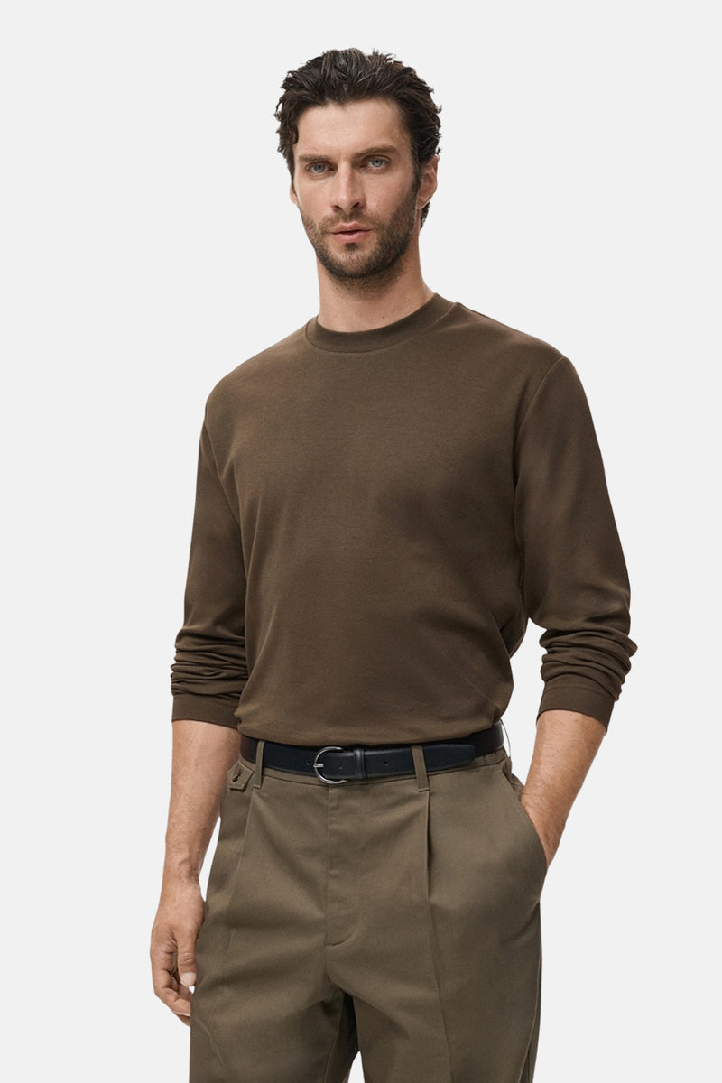 T-shirt à manches longues - kahki