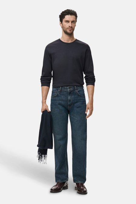 T-shirt (manches longues) bleu - MANGO