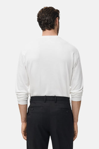 T-shirt à manches longues - blanc - MANGO - 5