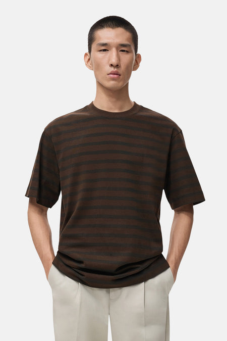 T-shirt à manches courtes - Brun