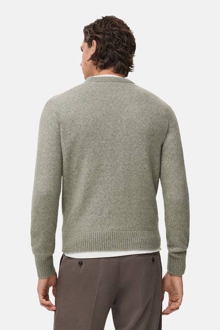 Pull col O vert - MANGO