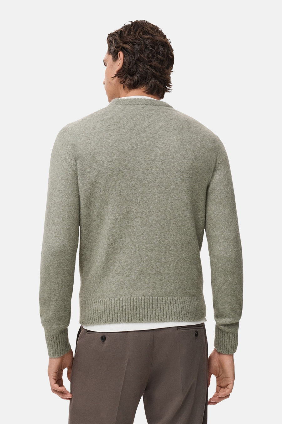 Pull col O vert - MANGO - MANGO - 3