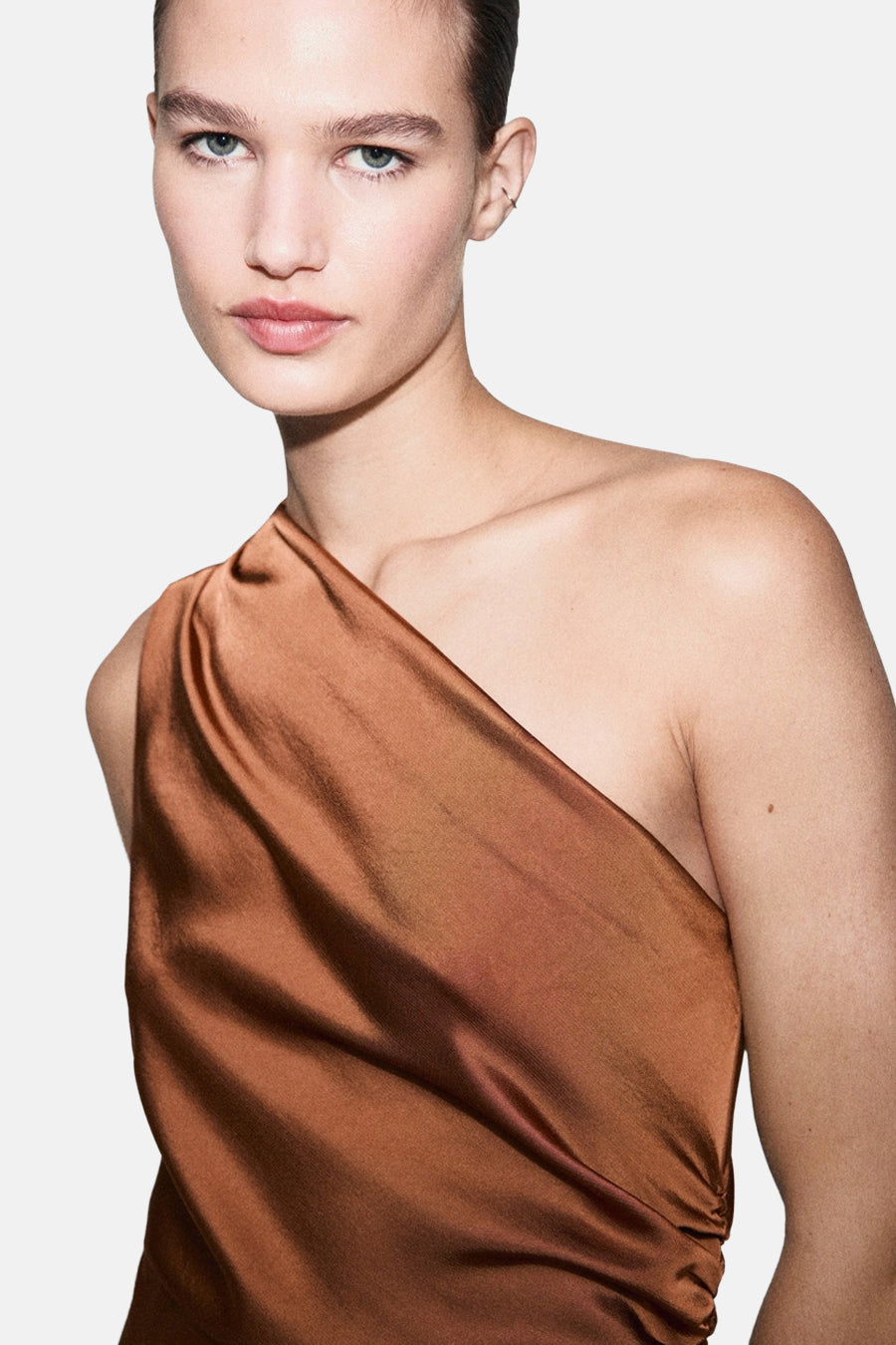 Robe - brun - MANGO - 4