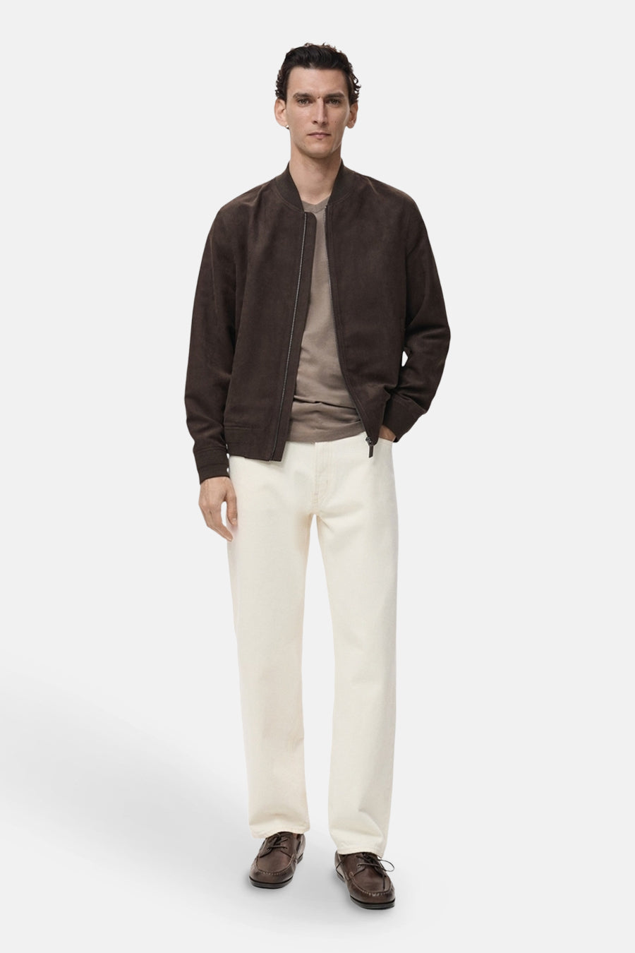 Veste courte - brun - MANGO