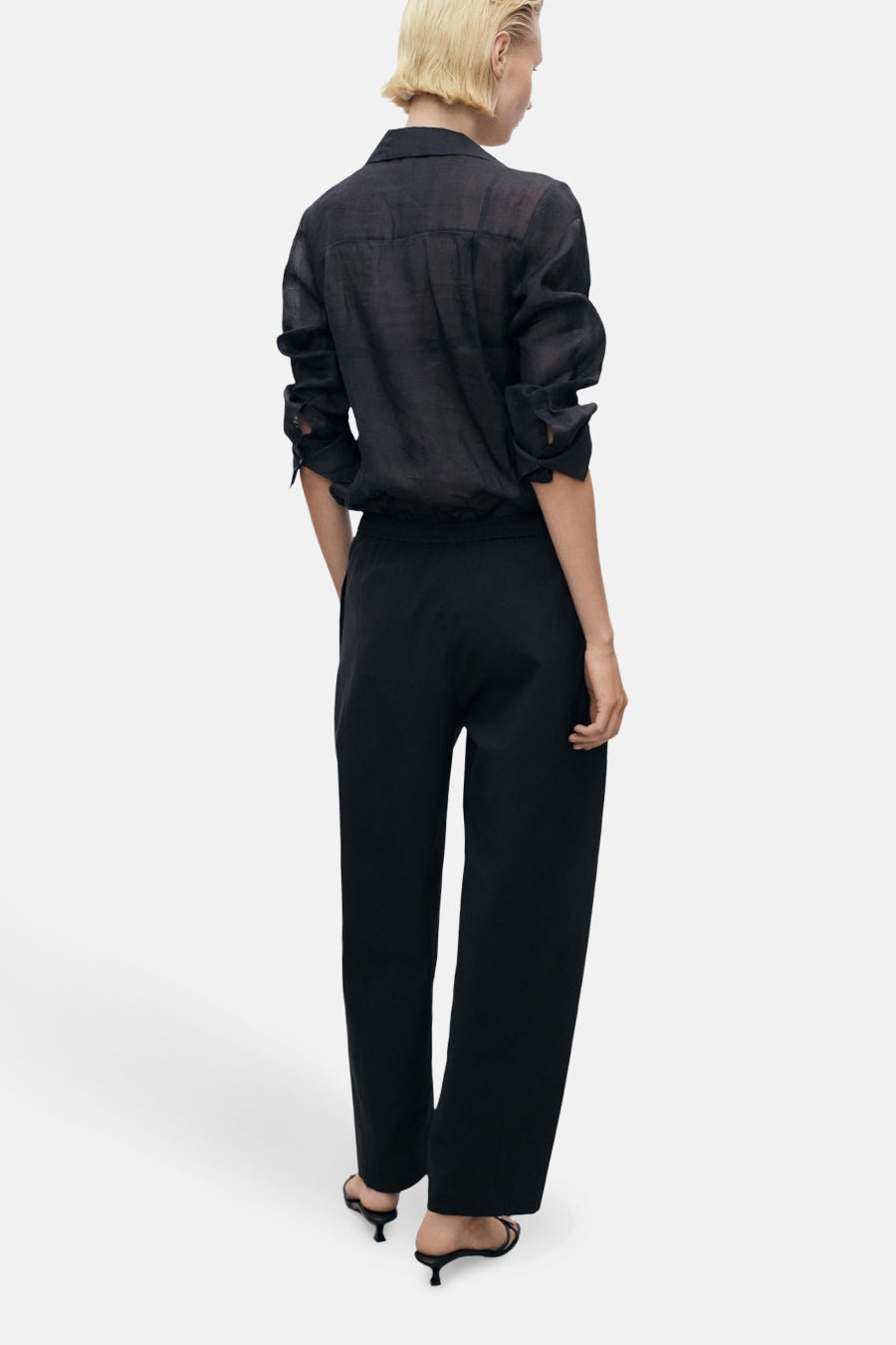 Pantalon - noir - MANGO - 3