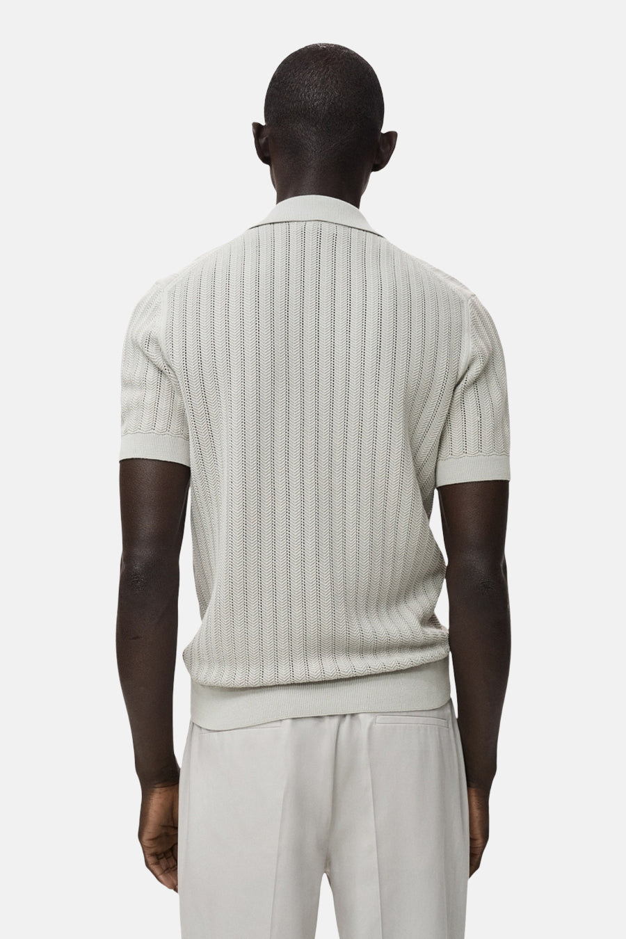 Polo à manches courtes - Gris - MANGO