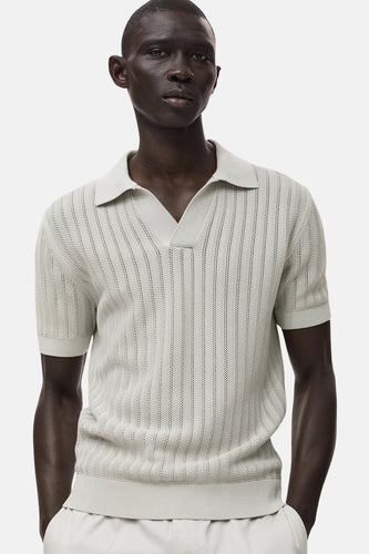 Polo à manches courtes - Gris - MANGO