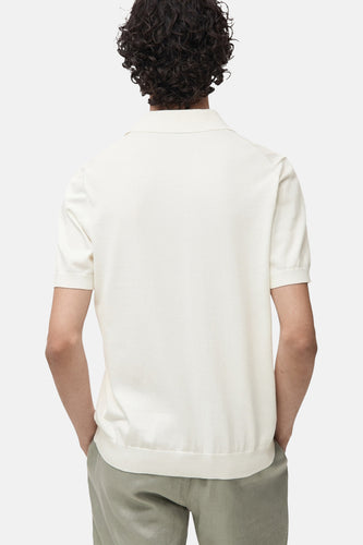 Polo à manches courtes - Écru - MANGO