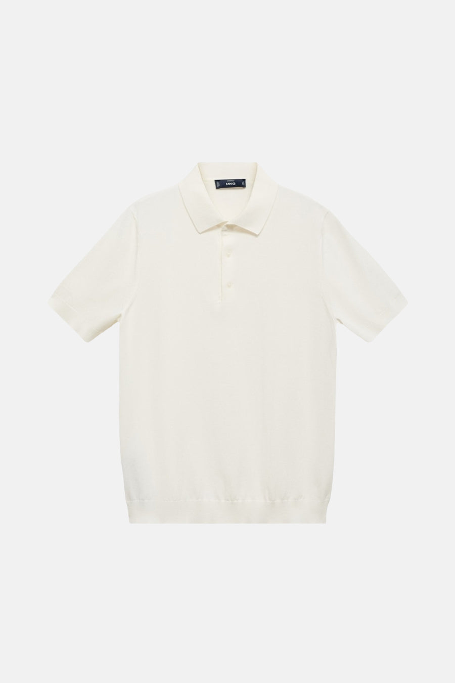 Polo à manches courtes - Écru - MANGO