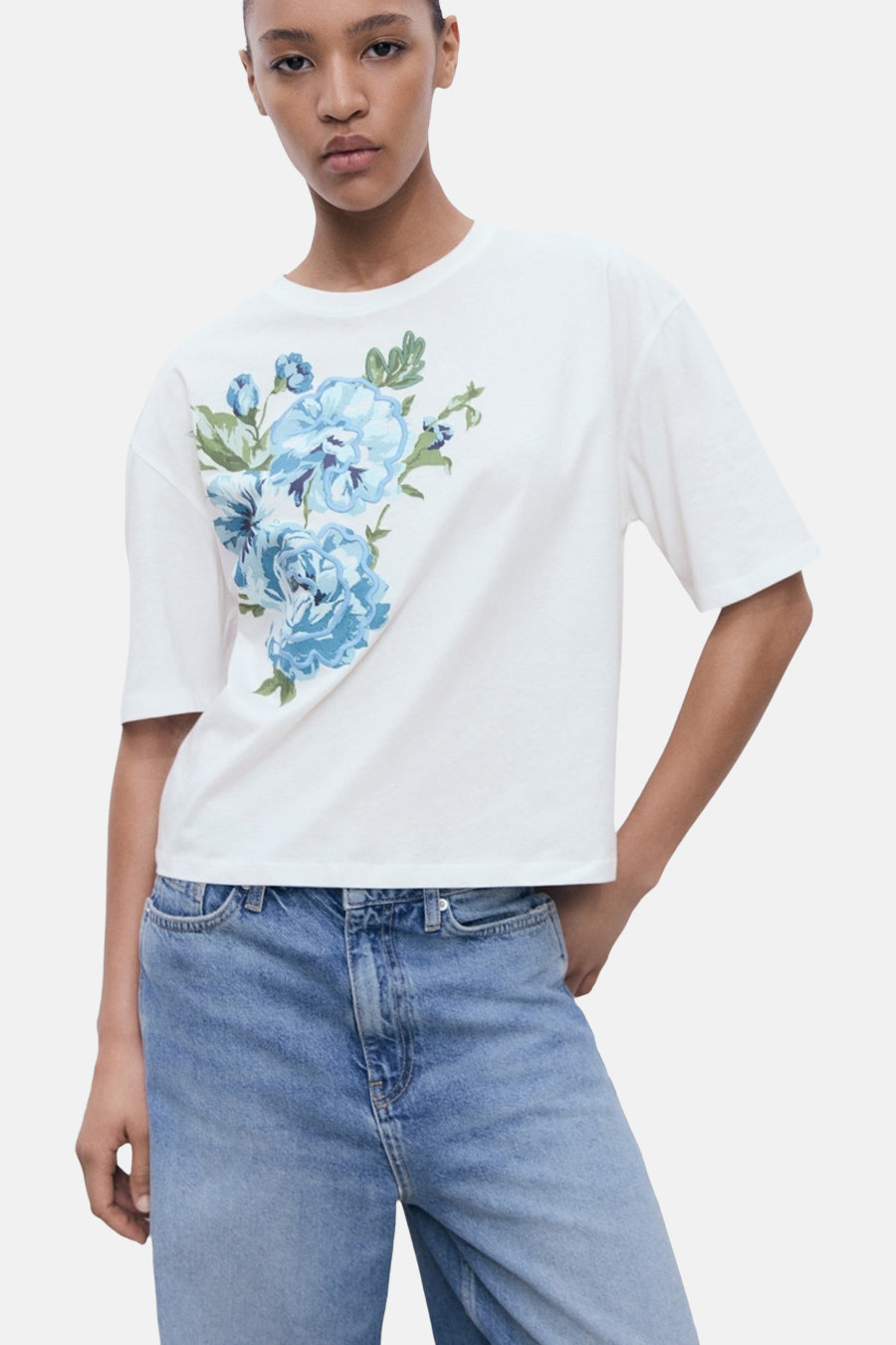 T-shirt (manches courtes) multicolore - MANGO - MANGO - 1