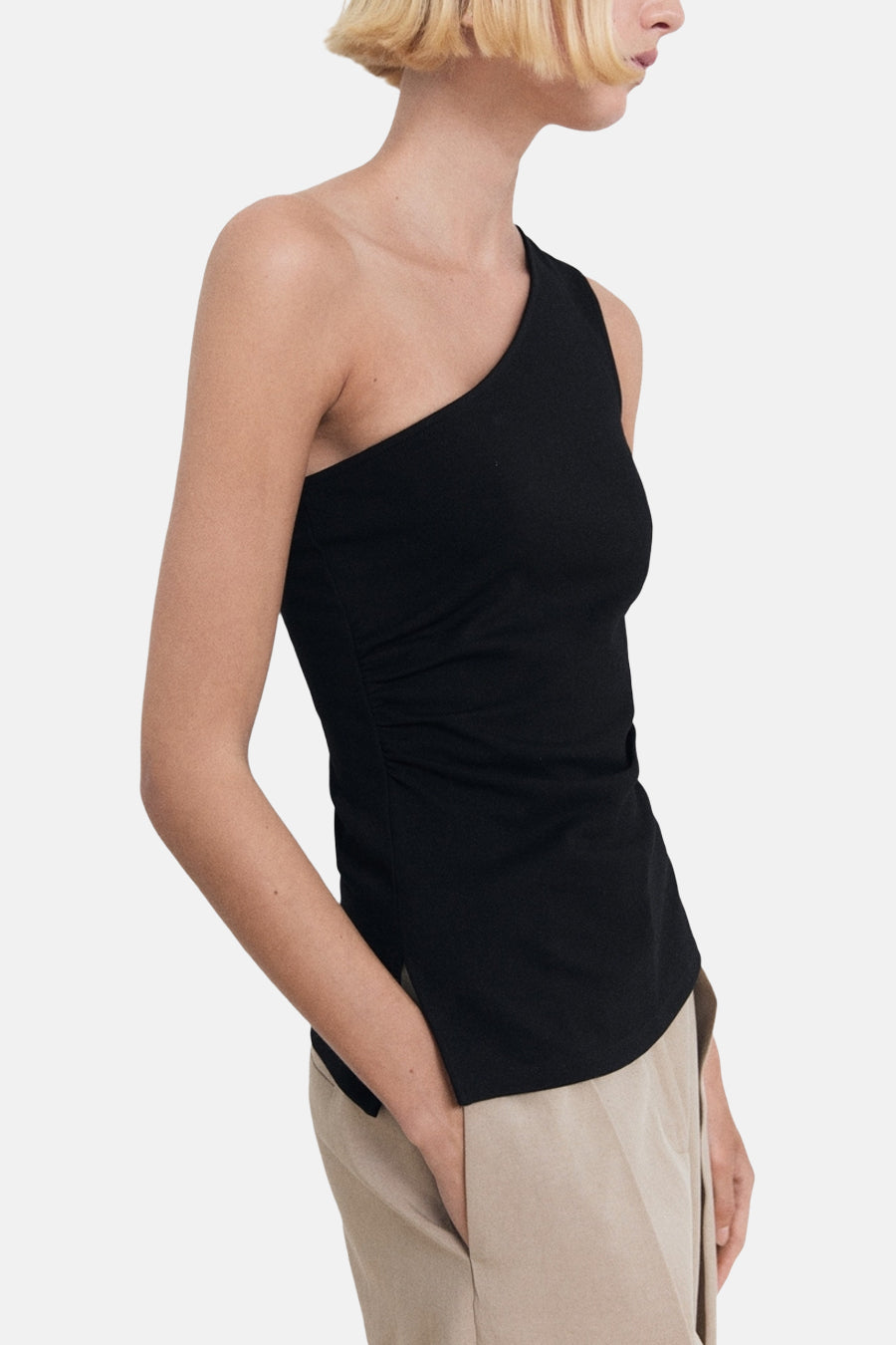 Top - noir - MANGO
