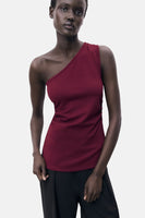 Top (sans manches) Bordeaux - MANGO
