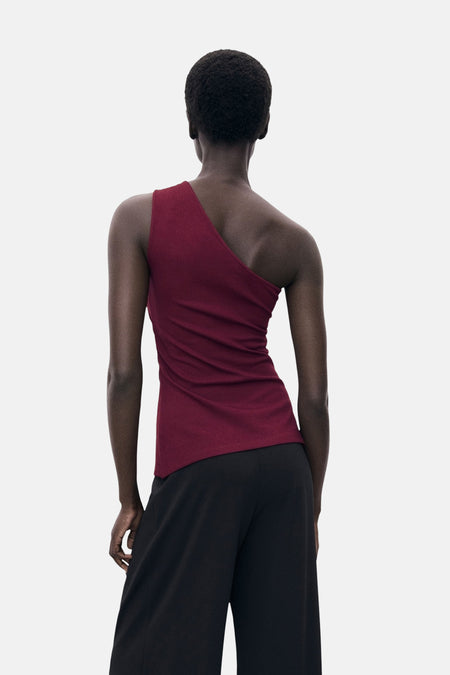 Top (sans manches) Bordeaux - MANGO