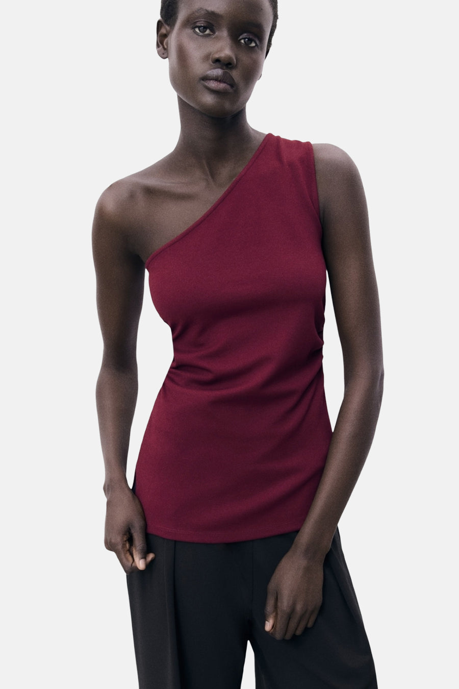 Top - bordeaux - MANGO