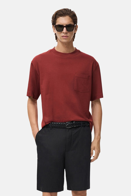 T-shirt (manches courtes) Rouge - MANGO