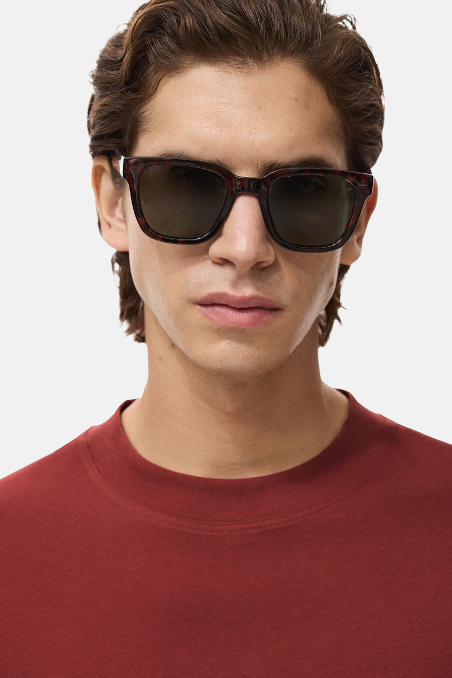 T-shirt à manches courtes - rouge - MANGO