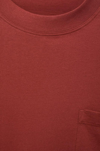 T-shirt à manches courtes - rouge - MANGO