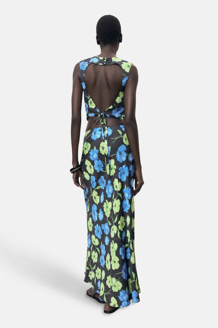 Jupe longue Multicolore - MANGO