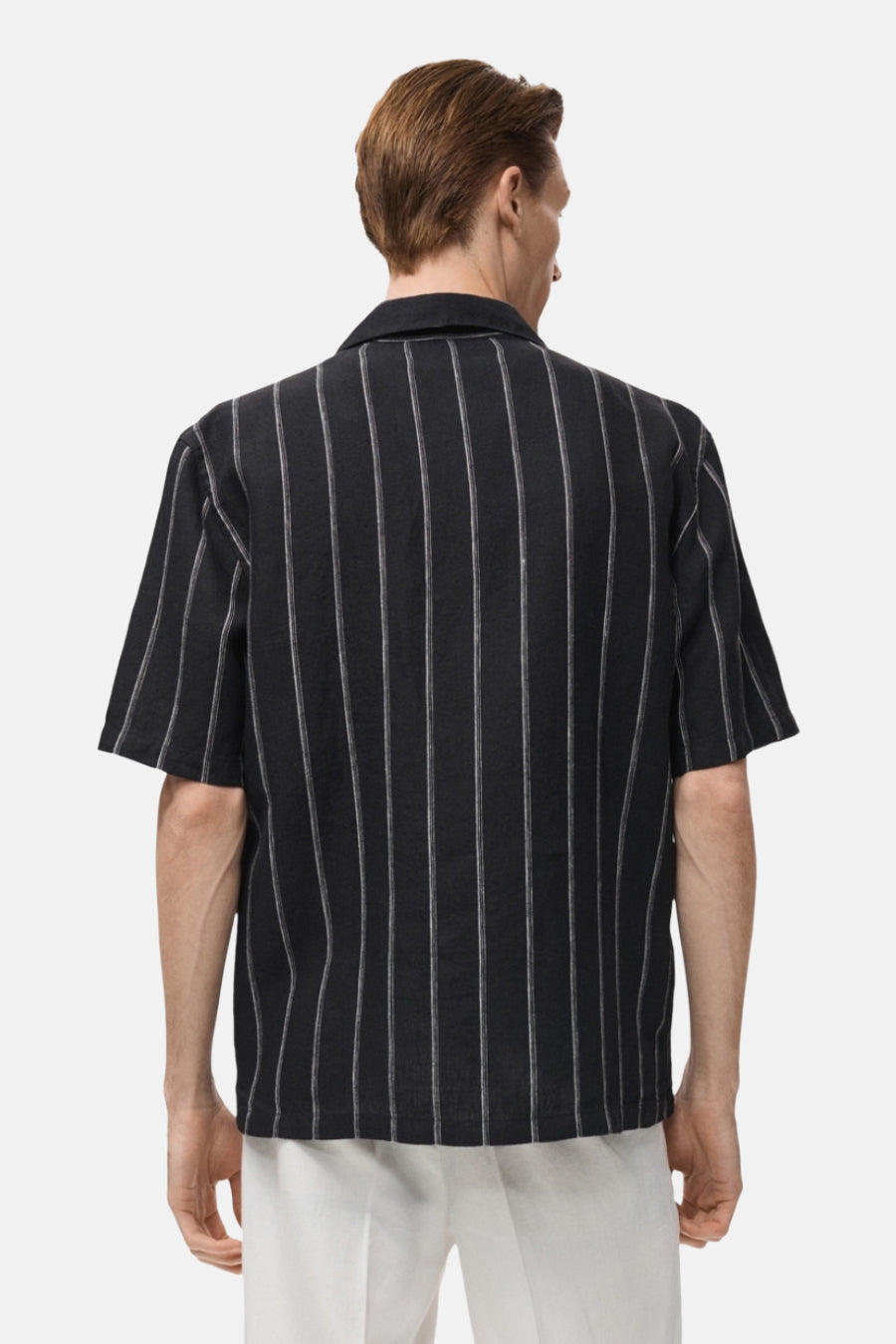 Chemise à manches courtes - noir - MANGO - 3