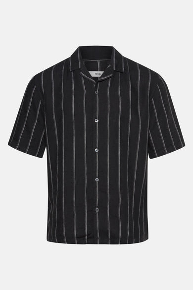 Chemise à manches courtes - noir