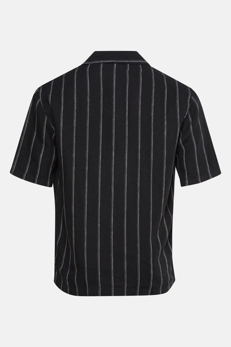 Chemise (manches courtes) Noir - MANGO