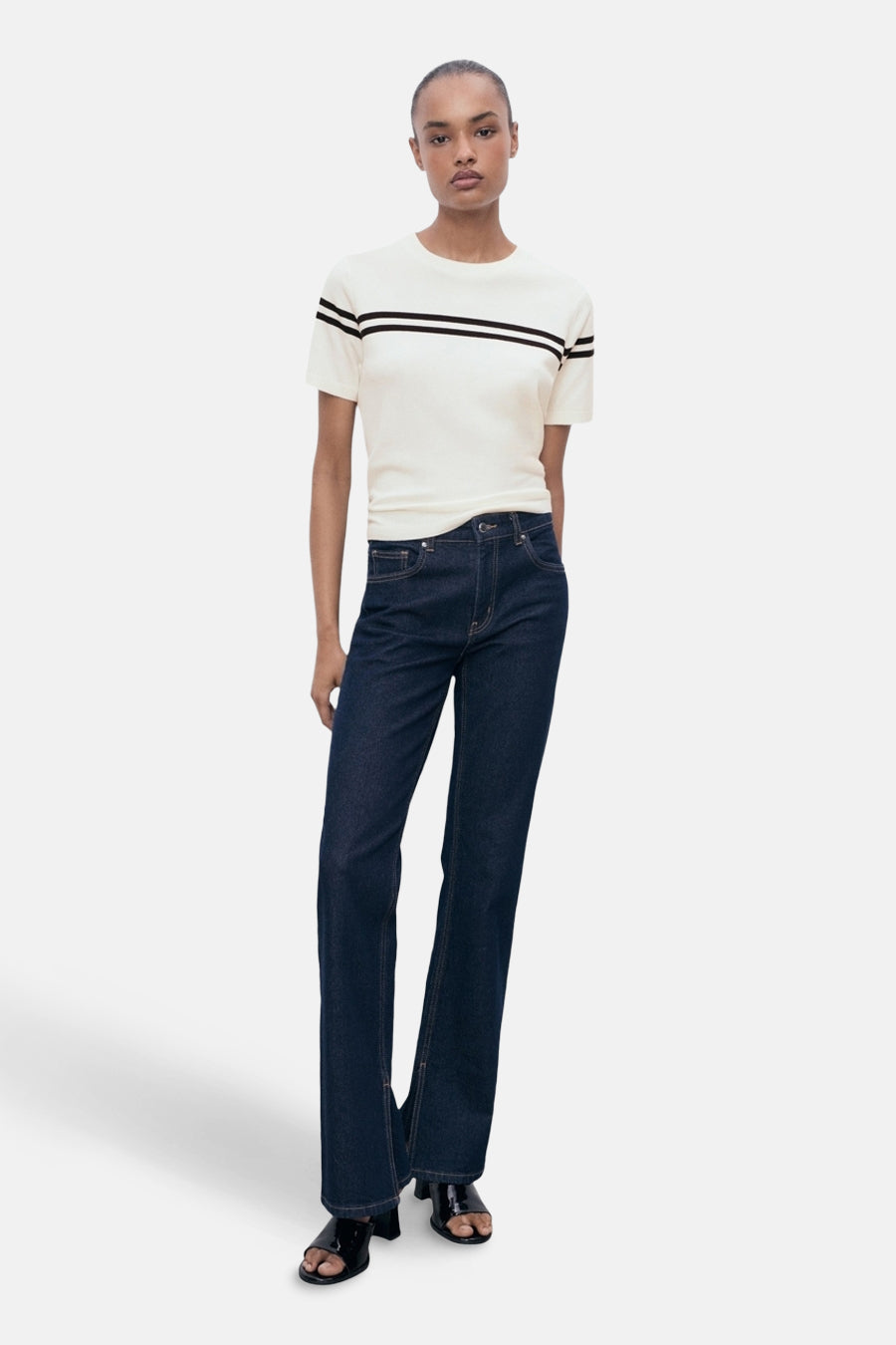 T-shirt à manches courtes - Blanc