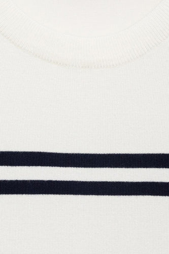 T-shirt à manches courtes - Blanc - MANGO - 6