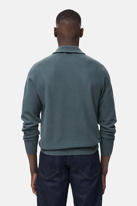 Pull col roulé Vert - MANGO