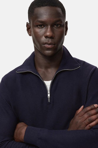 Pull à col roulé - bleu - MANGO - 6