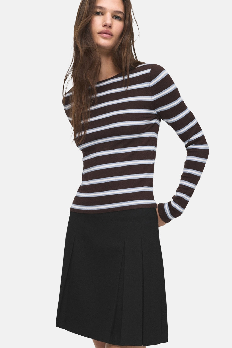 Jupe courte - Noir - MANGO