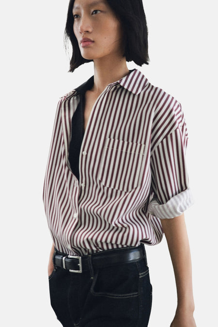 Chemise à manches longues - multicolore