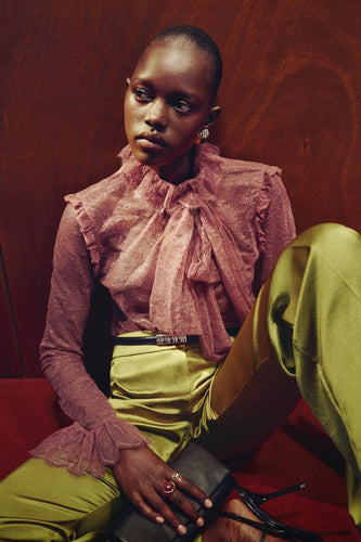 Pantalon - vert - MANGO