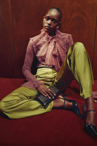 Pantalon - vert - MANGO