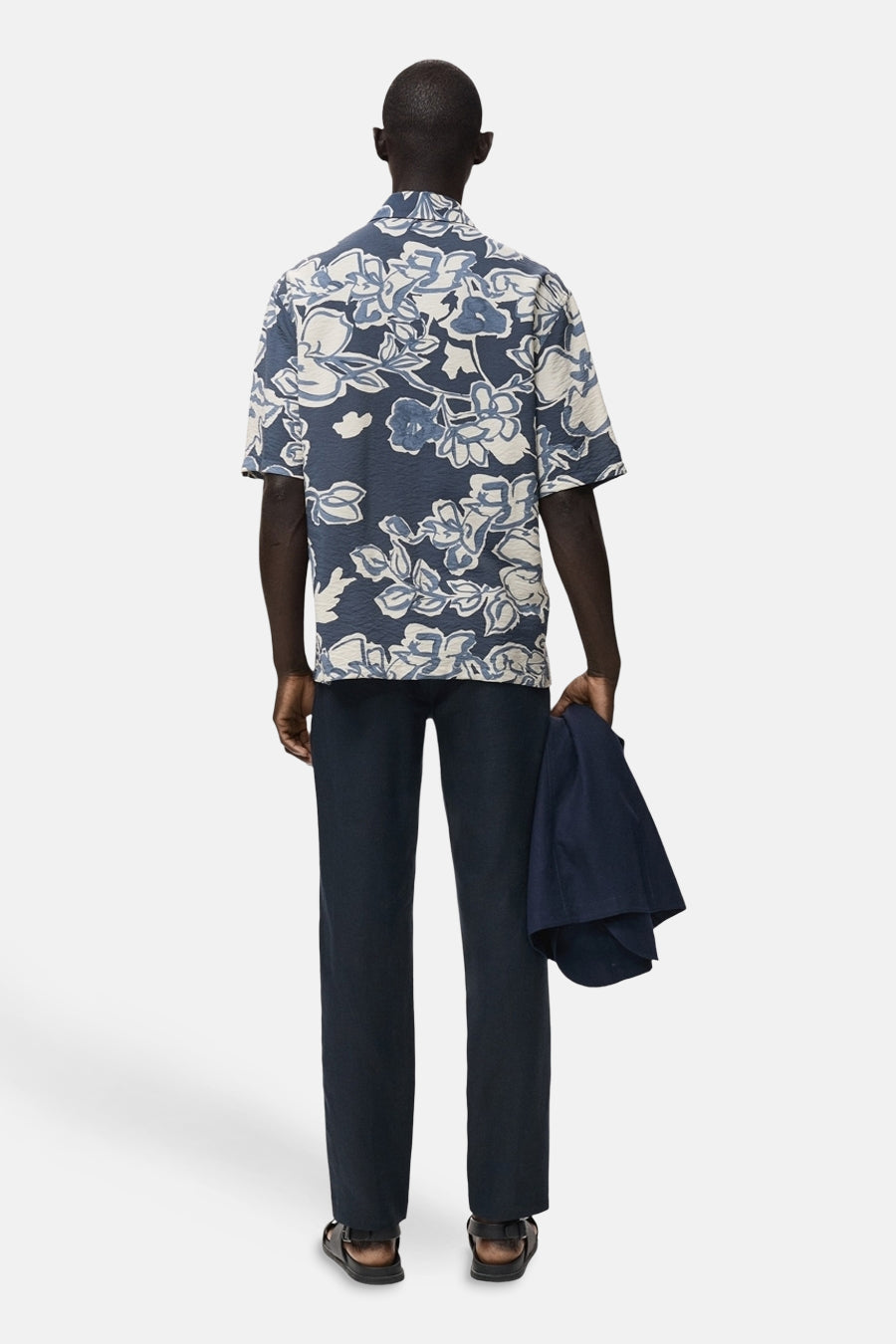 Pantalon - bleu - MANGO