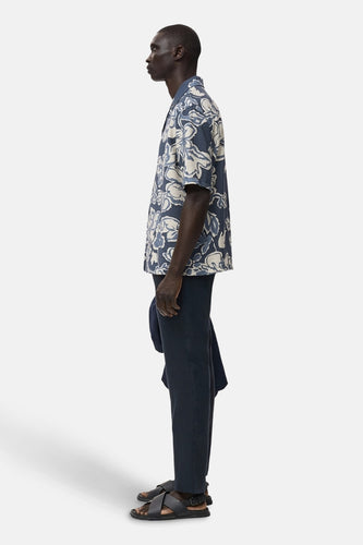 Pantalon - bleu - MANGO