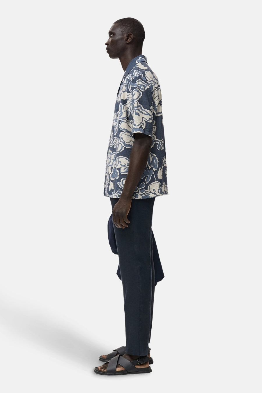 Pantalon - bleu - MANGO