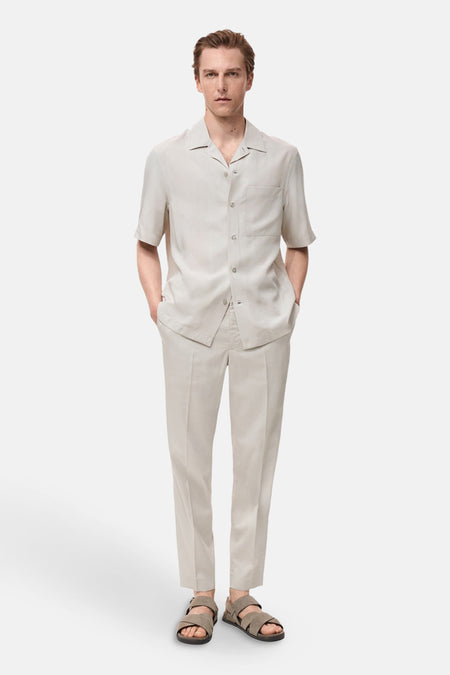 Pantalon de saison Écru - MANGO