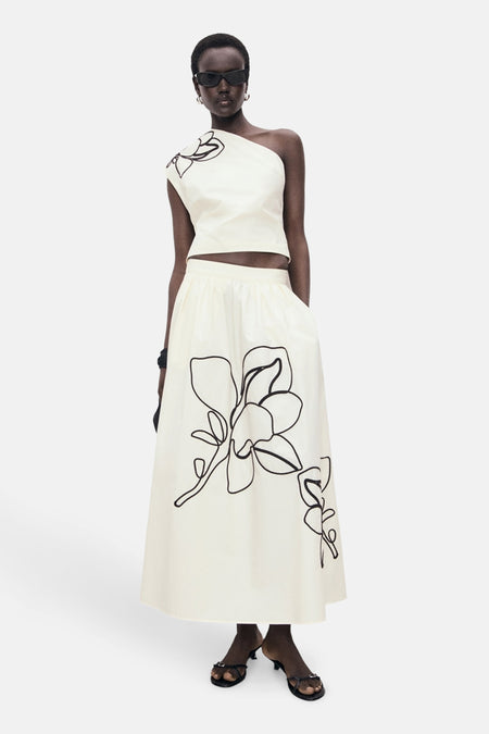 Jupe longue - Beige